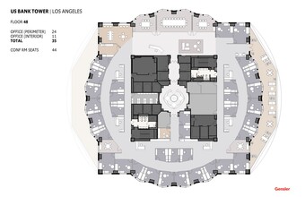 633 W 5th St, Los Angeles, CA for lease Floor Plan- Image 2 of 2