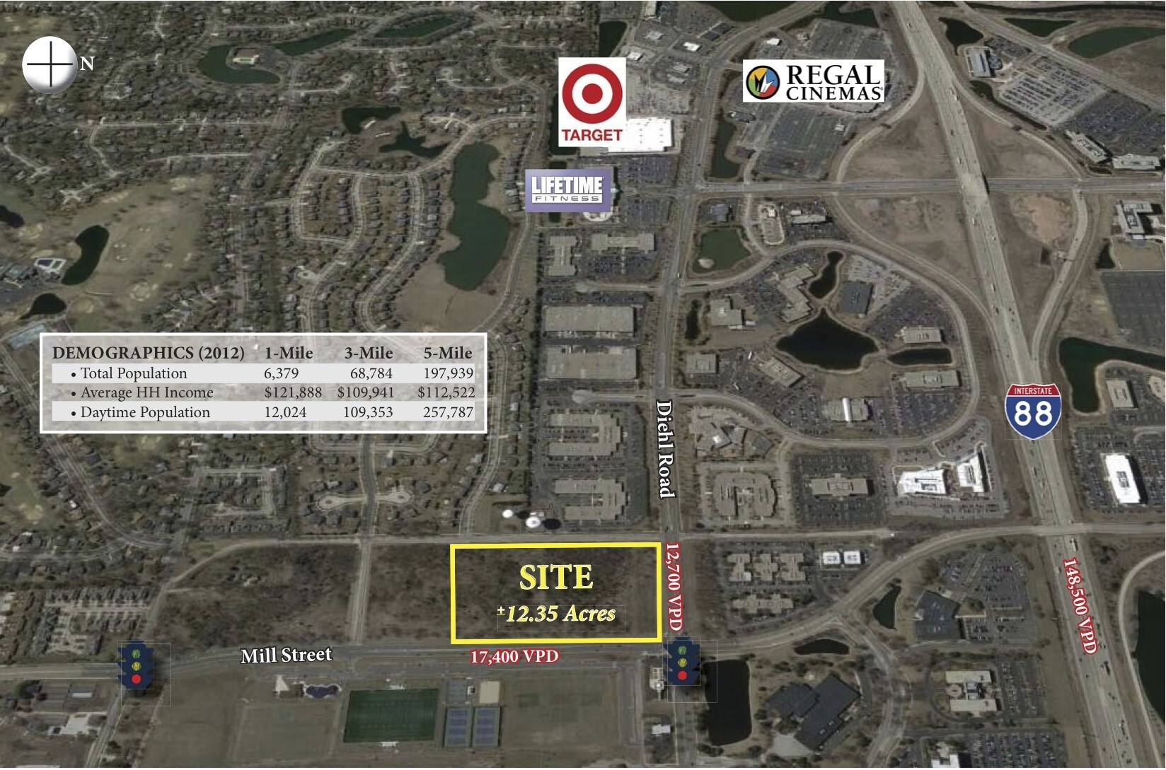 Diehl Rd & Mill St, Naperville, IL for sale Other- Image 1 of 1