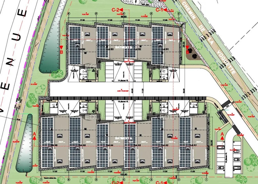Flex in Cavaillon for lease - Site Plan - Image 2 of 4