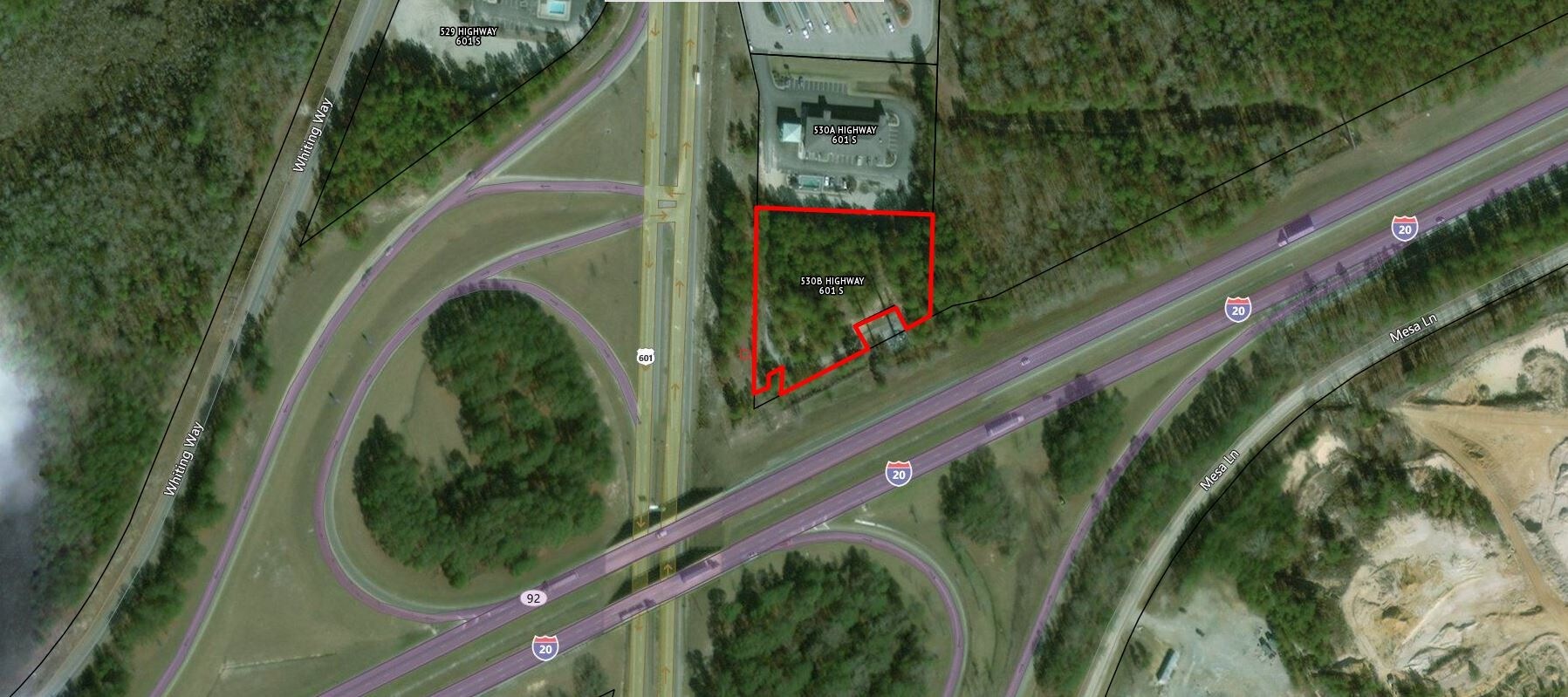 530B Hwy 601 South, Lugoff, SC for sale Aerial- Image 1 of 1