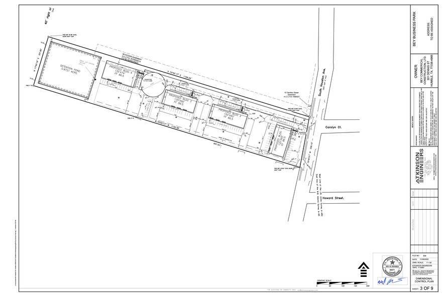 700 S Houston Ave, Humble, TX for sale - Plat Map - Image 3 of 4