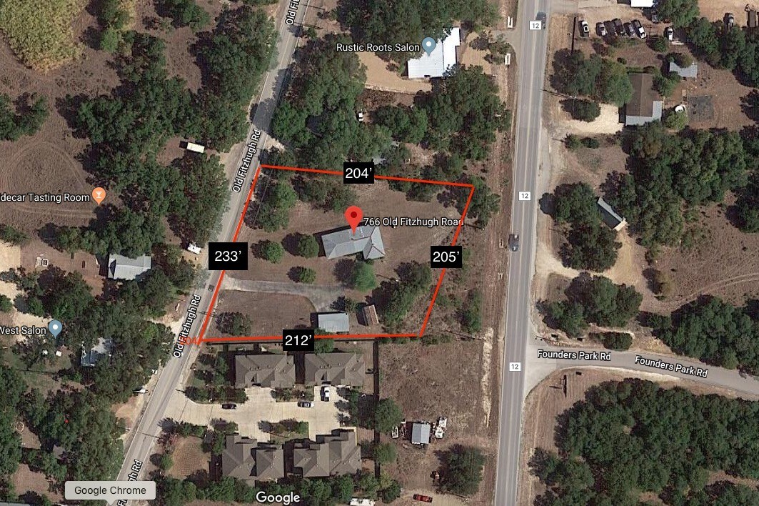 766 Old Fitzhugh Rd, Dripping Springs, TX for sale Aerial- Image 1 of 1