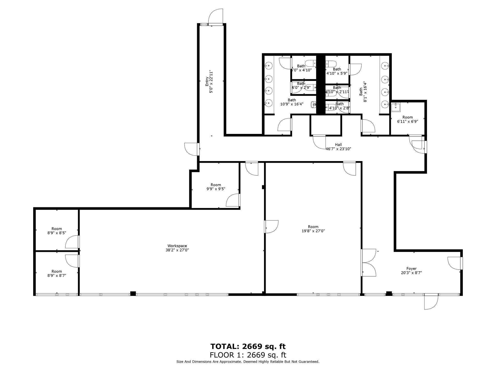 1 Michael Ave, Farmingdale, NY for lease Floor Plan- Image 1 of 4