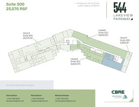 544 Lakeview Pkwy, Vernon Hills, IL for lease Floor Plan- Image 1 of 1