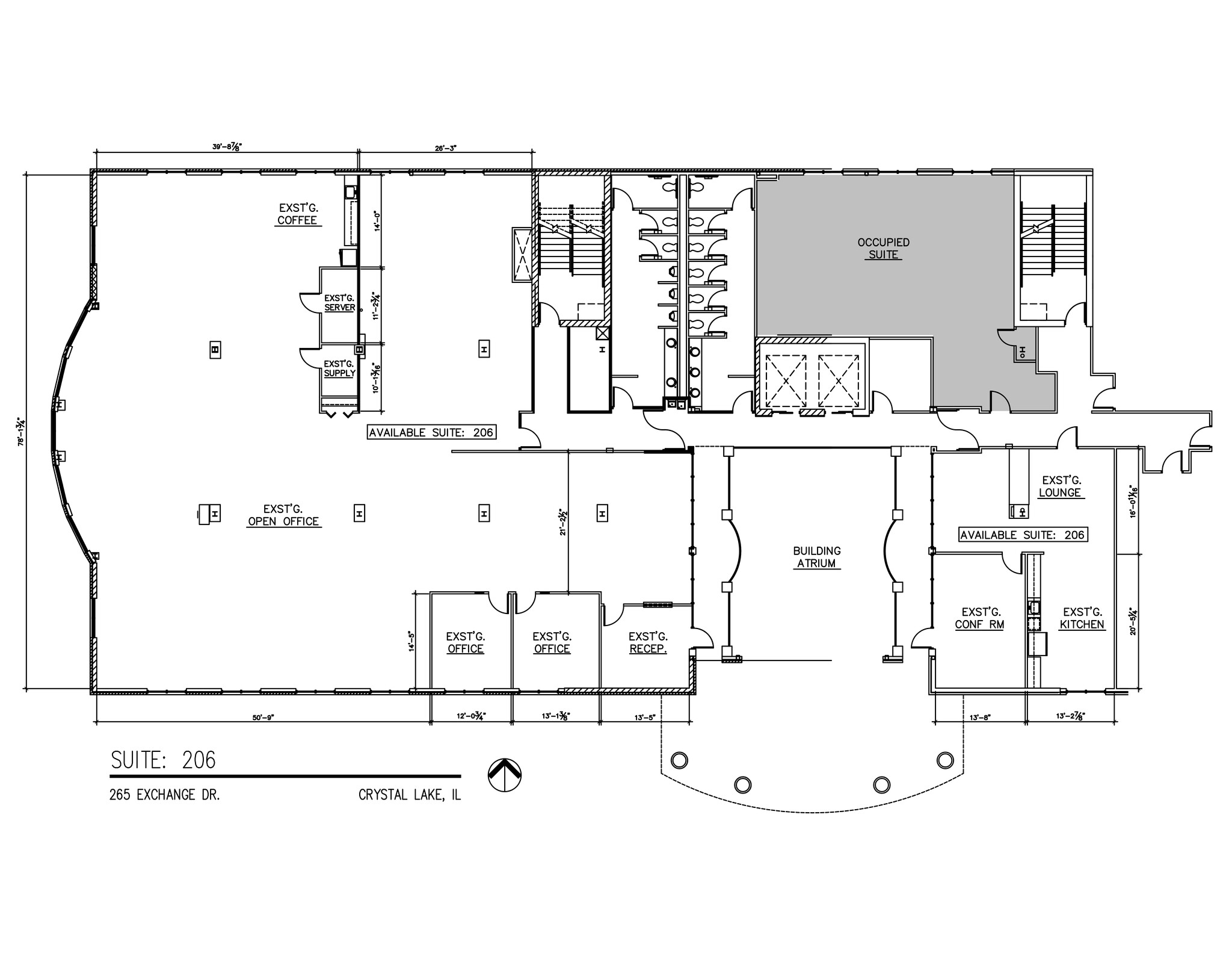 265 Exchange Dr, Crystal Lake, IL for lease Site Plan- Image 1 of 2