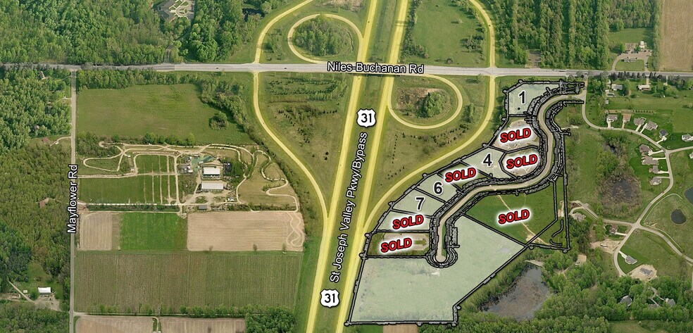 Niles-Buchanan Road & US 31, Niles, MI for sale - Building Photo - Image 1 of 4