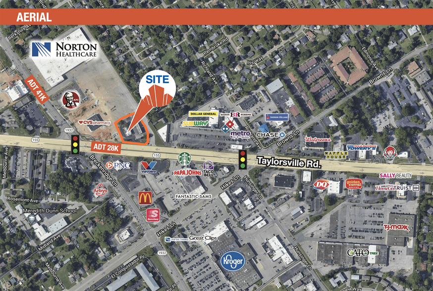 3909 Taylorsville Rd, Louisville, KY 40220 Taylorsville Road Outlot