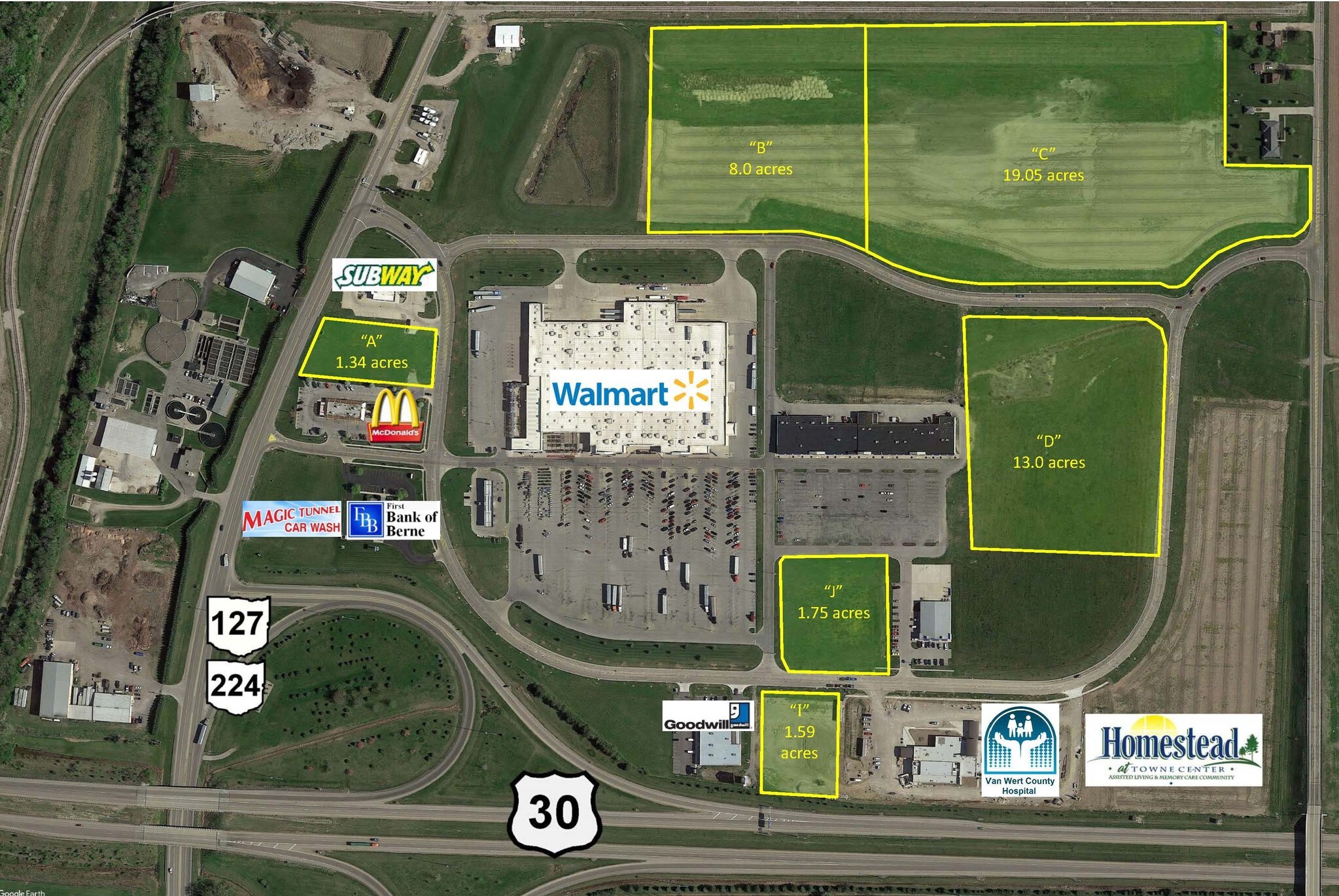 Towne Center Blvd, Van Wert, OH 45891 Van Wert Towne Center Lot A