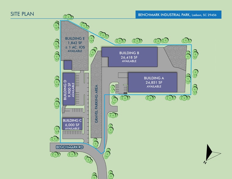 3241 Benchmark Dr, Ladson, SC for lease - Building Photo - Image 2 of 2
