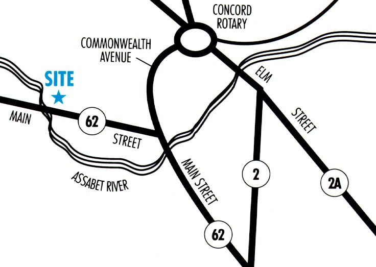 9 Damon Mill Sq, Concord, MA for sale - Site Plan - Image 1 of 1