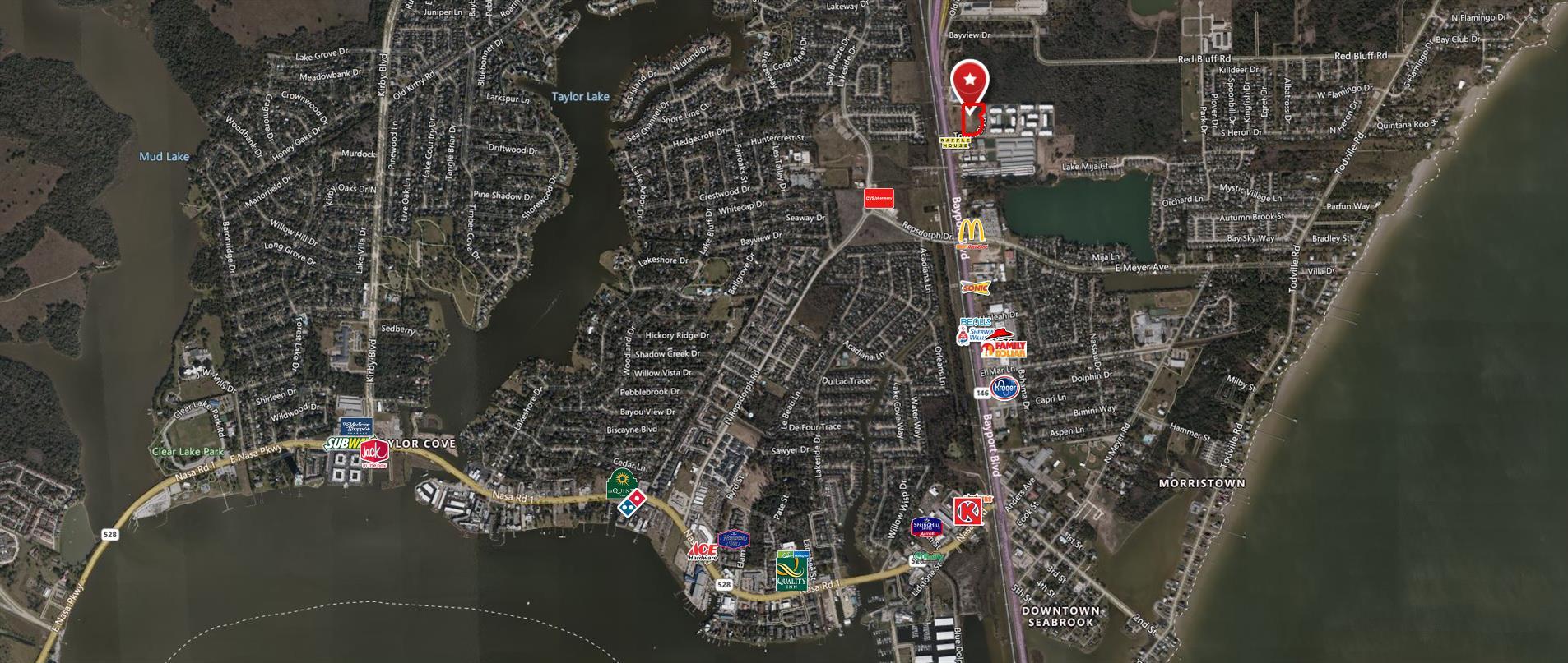 3300 Texas 146, Seabrook, TX for sale Aerial- Image 1 of 1