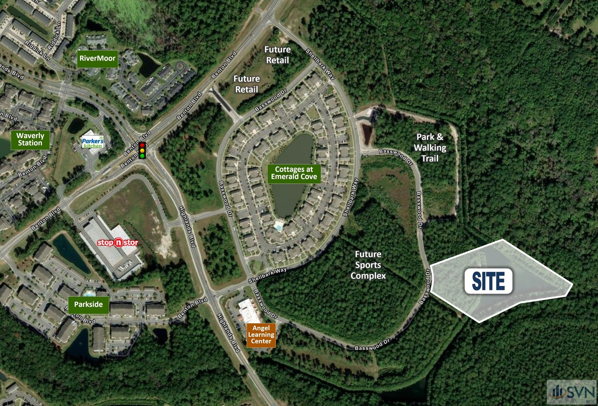 130 Basswood Dr, Savannah, GA for sale Aerial- Image 1 of 12