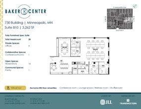 733 Marquette Ave, Minneapolis, MN for lease Floor Plan- Image 1 of 5