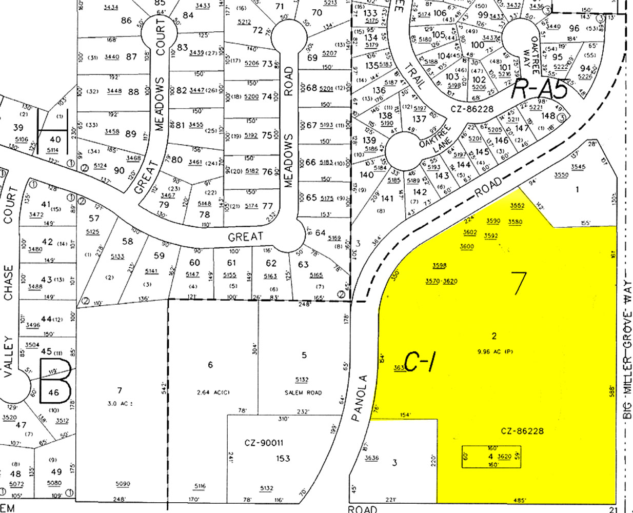 3414-3590 Panola Rd, Lithonia, GA for sale Plat Map- Image 1 of 1