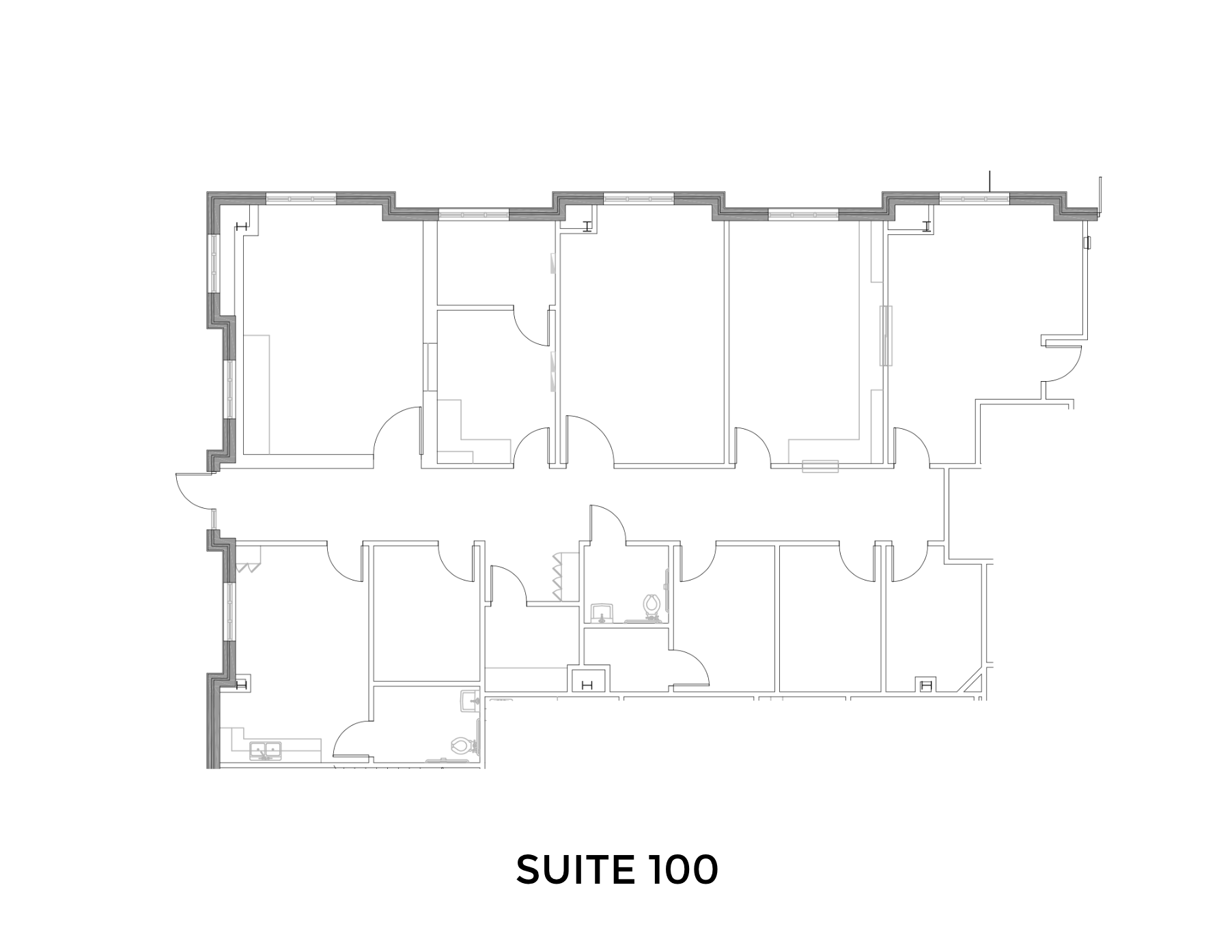 809 W Harwood Rd, Hurst, TX for lease Floor Plan- Image 1 of 1