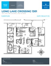 1301 W Long Lake Rd, Troy, MI for lease Site Plan- Image 1 of 1