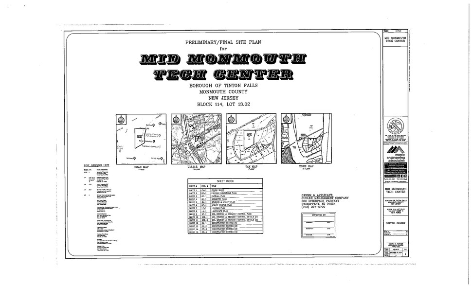 1200 Pine Brook Rd, Tinton Falls, NJ for lease - Site Plan - Image 3 of 5