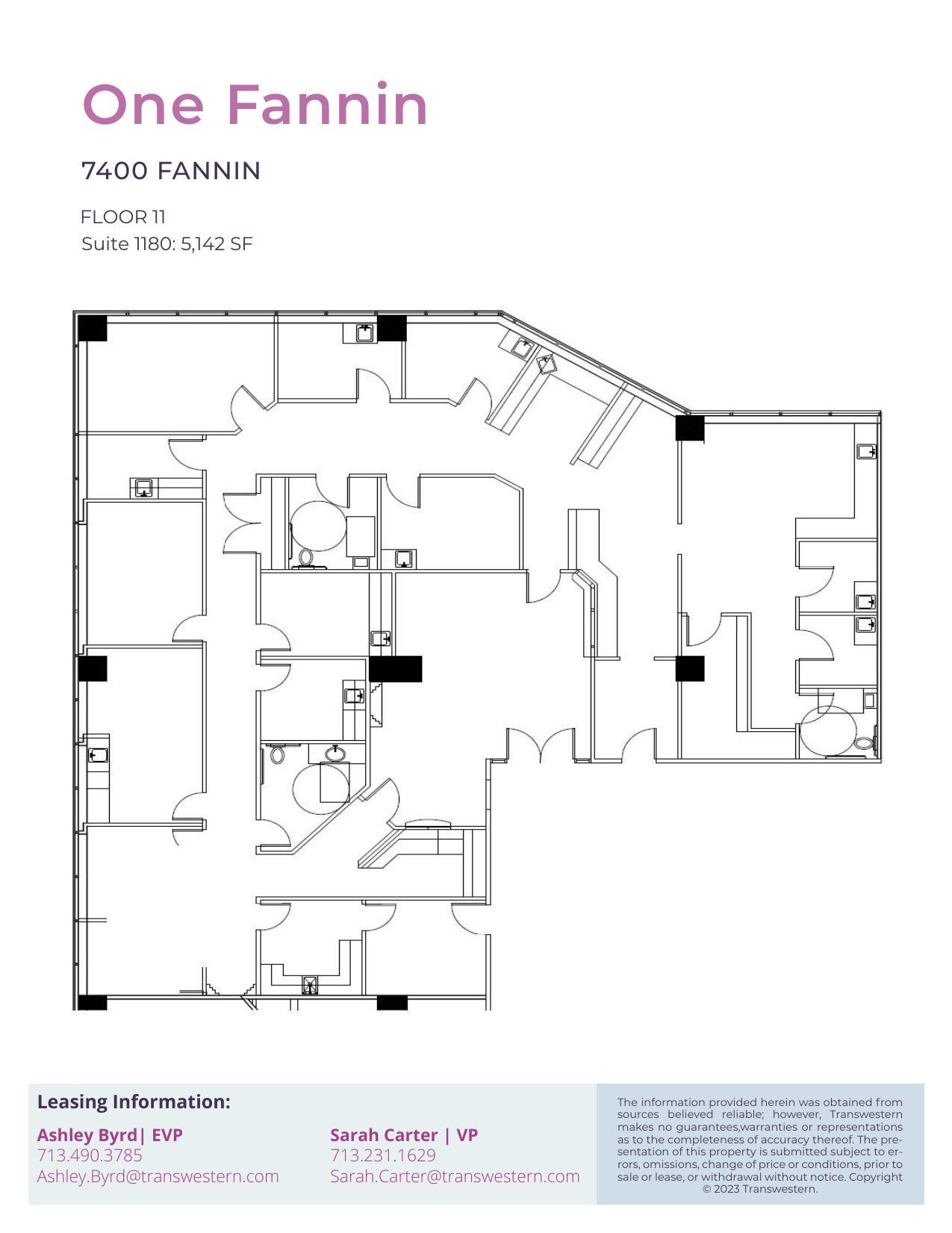 7400 Fannin St, Houston, TX for lease Floor Plan- Image 1 of 1