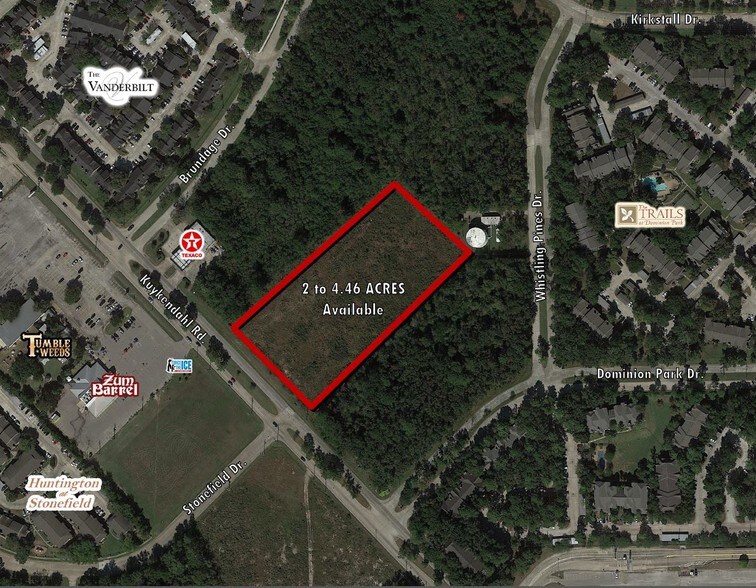 KUYKENDAHL Rd, Houston, TX for sale - Aerial - Image 1 of 1