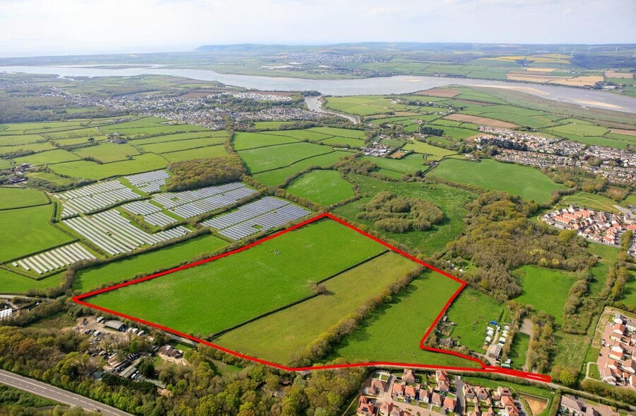 Old Bideford Rd, Barnstaple for sale - Aerial - Image 1 of 3