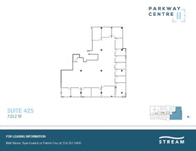 2805 Dallas Pkwy, Plano, TX for lease Floor Plan- Image 1 of 2