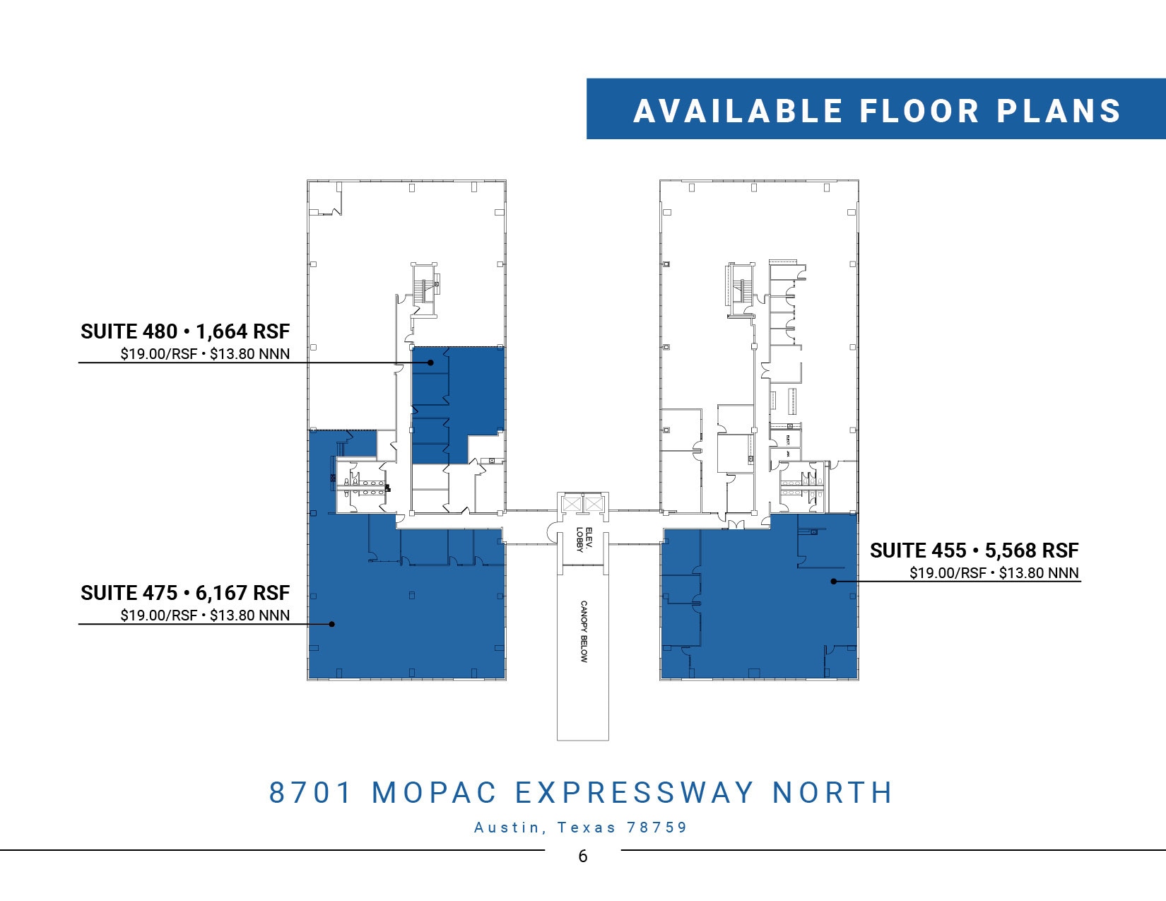 8701 N MoPac Expy, Austin, TX for lease Floor Plan- Image 1 of 1