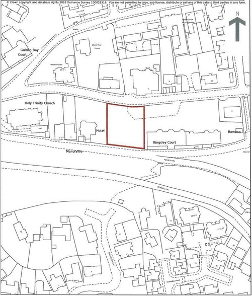 Kingsley Rd, Bideford for sale - Site Plan - Image 2 of 3