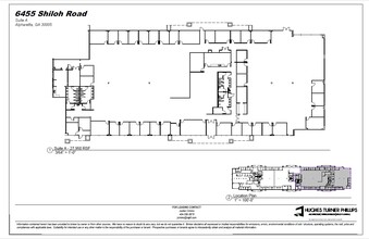 6455 Shiloh Rd, Alpharetta, GA for lease Floor Plan- Image 1 of 2