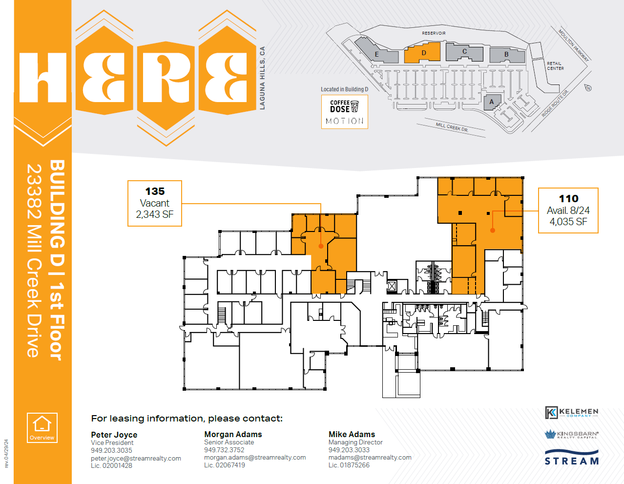 24461 Ridge Route Dr, Laguna Hills, CA for lease Floor Plan- Image 1 of 1