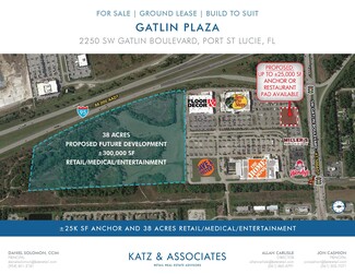 More details for 2250 SW Gatlin Blvd, Port Saint Lucie, FL - Land for Lease