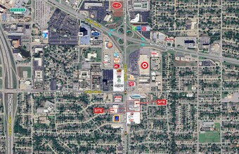 5000-5040 N May Ave, Oklahoma City, OK - aerial  map view - Image1