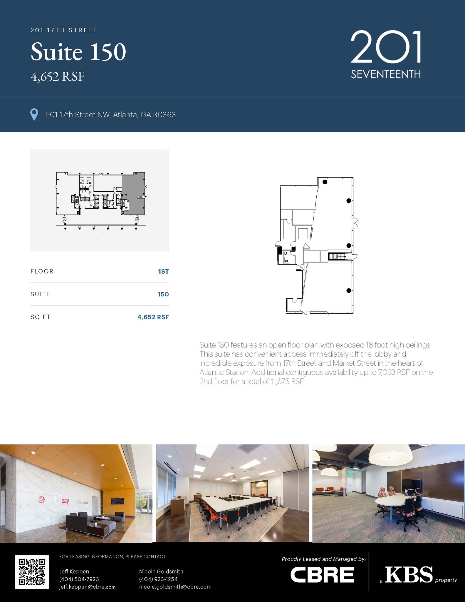 201 17th St NW, Atlanta, GA for lease Floor Plan- Image 1 of 1