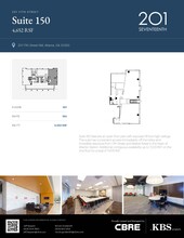 201 17th St NW, Atlanta, GA for lease Floor Plan- Image 1 of 1