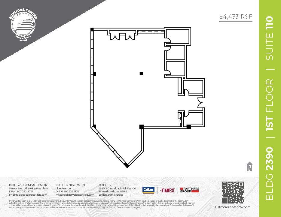 2398 E Camelback Rd, Phoenix, AZ for lease Floor Plan- Image 1 of 2