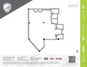 2398 E Camelback Rd, Phoenix, AZ for lease Floor Plan- Image 1 of 2