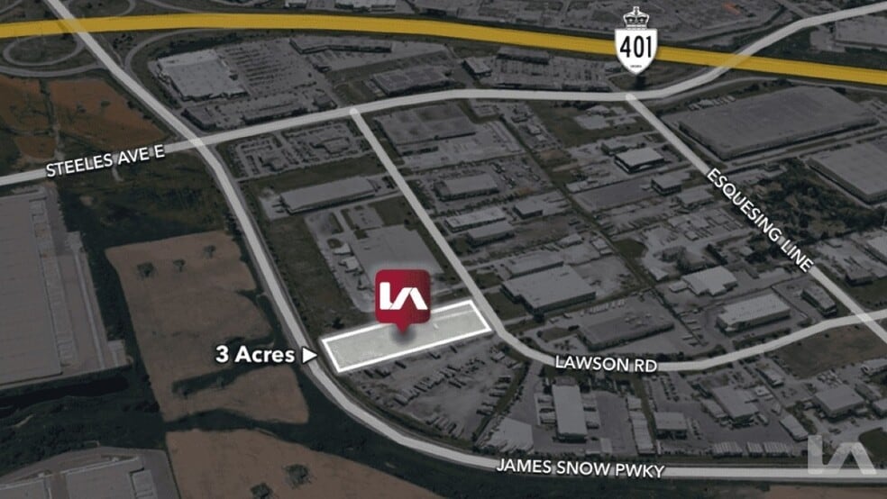 8095 Lawson Rd, Milton, ON for lease - Aerial - Image 1 of 1