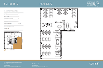 550 W Van Buren St, Chicago, IL for lease Floor Plan- Image 1 of 1