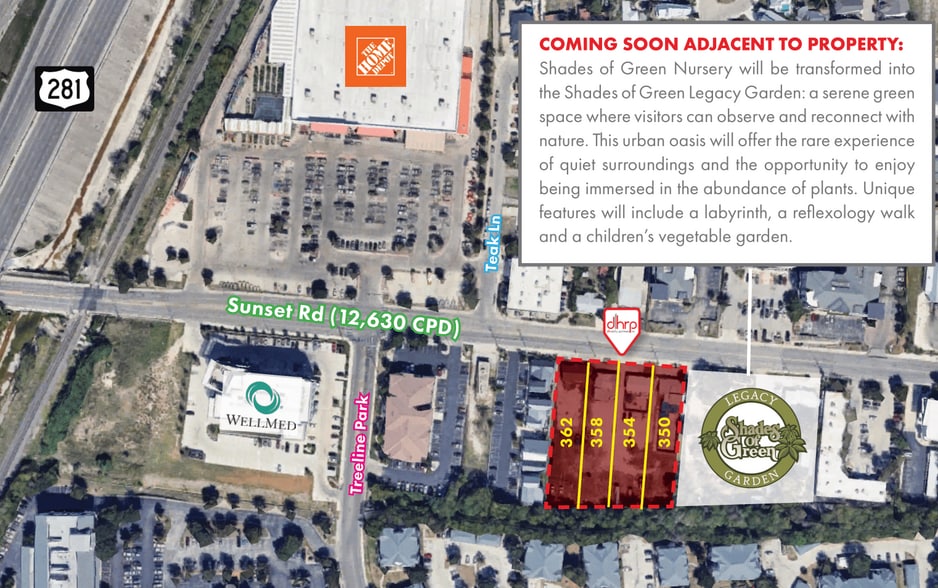 350-362 W Sunset Rd, San Antonio, TX for lease - Aerial - Image 2 of 4