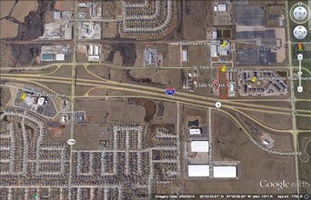 6520 SE 74th St, Oklahoma City, OK - AERIAL  map view