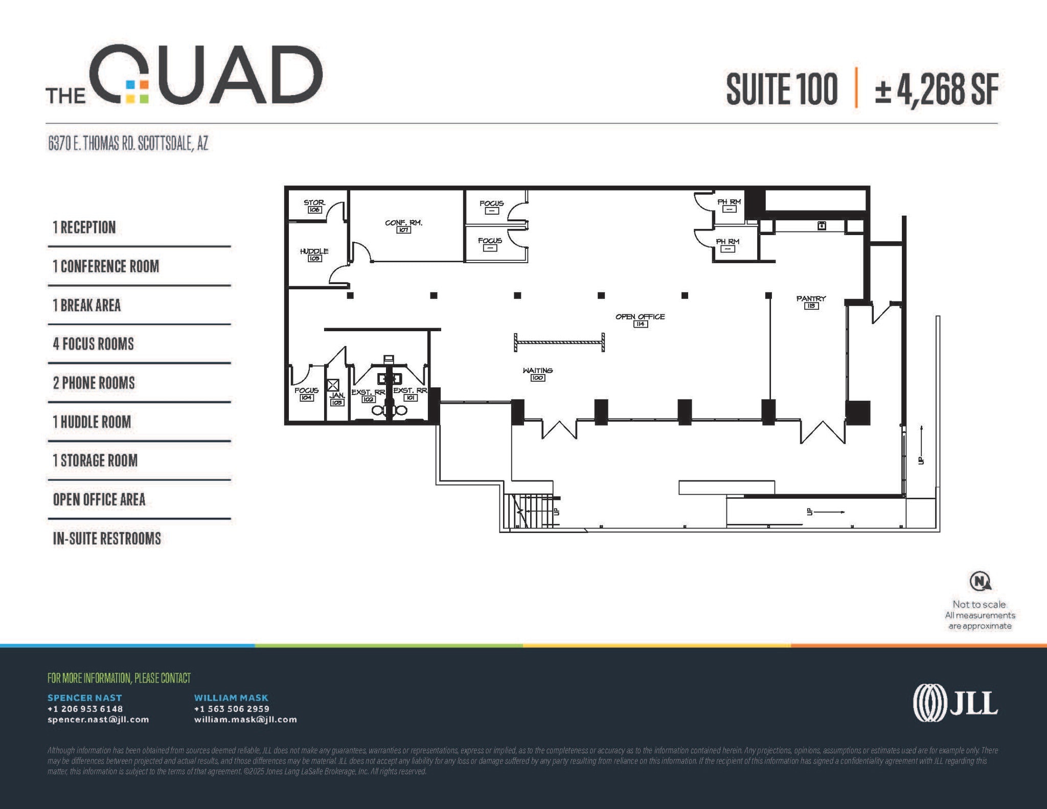 6320 E Thomas Rd, Scottsdale, AZ for lease Floor Plan- Image 1 of 1
