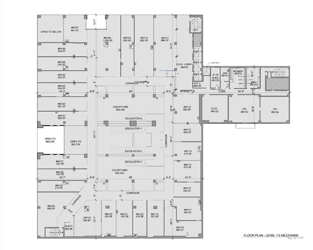 1 NE 1st St, Miami, FL for lease Floor Plan- Image 1 of 1