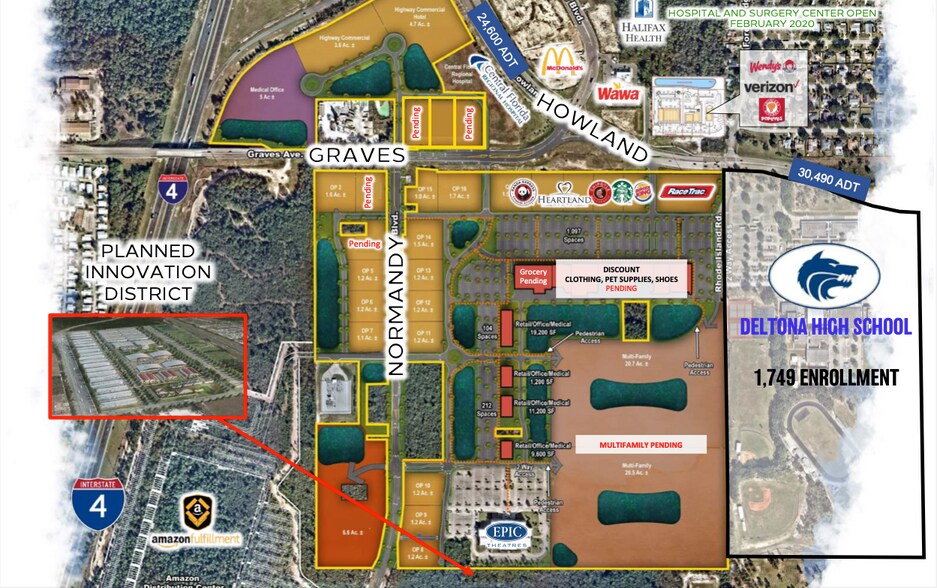 SEC E Graves Ave & Howland Blvd, Deltona, FL 32725 Deltona Village