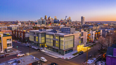 2128 W 32nd Ave, Denver, CO - aerial  map view