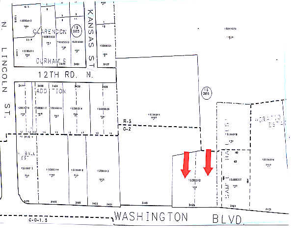 3435 Washington Blvd, Arlington, VA for sale - Plat Map - Image 2 of 4