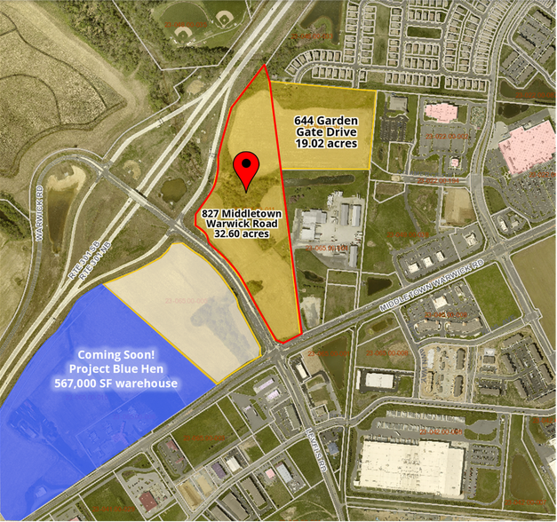 827 Middletown Warwick, Middletown, DE for sale - Aerial - Image 1 of 1