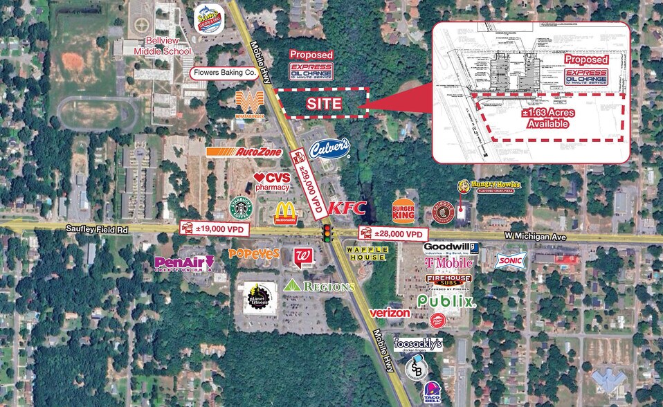 6100 Mobile Hwy, Pensacola, FL for sale - Building Photo - Image 1 of 3