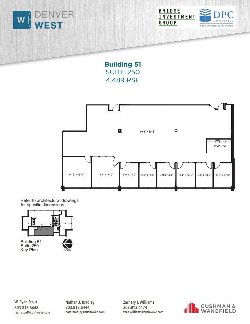 13949 W Colfax Ave, Lakewood, CO for lease Floor Plan- Image 1 of 1
