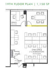 1880 John F Kennedy Blvd, Philadelphia, PA for lease Floor Plan- Image 1 of 1