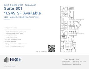 4230 Harding Rd, Nashville, TN for lease Site Plan- Image 1 of 1
