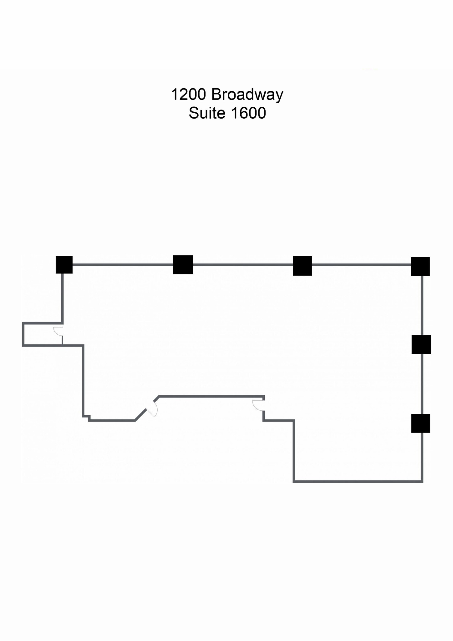 1801 Broadway, Denver, CO for lease Floor Plan- Image 1 of 1